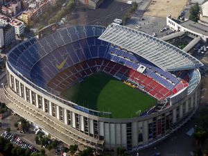 Camp Nou カンプ　ノウサッカー場