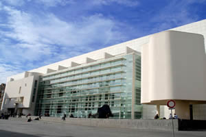 Museu d art contemporani de Barcelona (MACBA) バルセロナ現代美術館